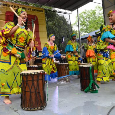The Tremė Creole Gumbo and Congo Square Rhythms festivals